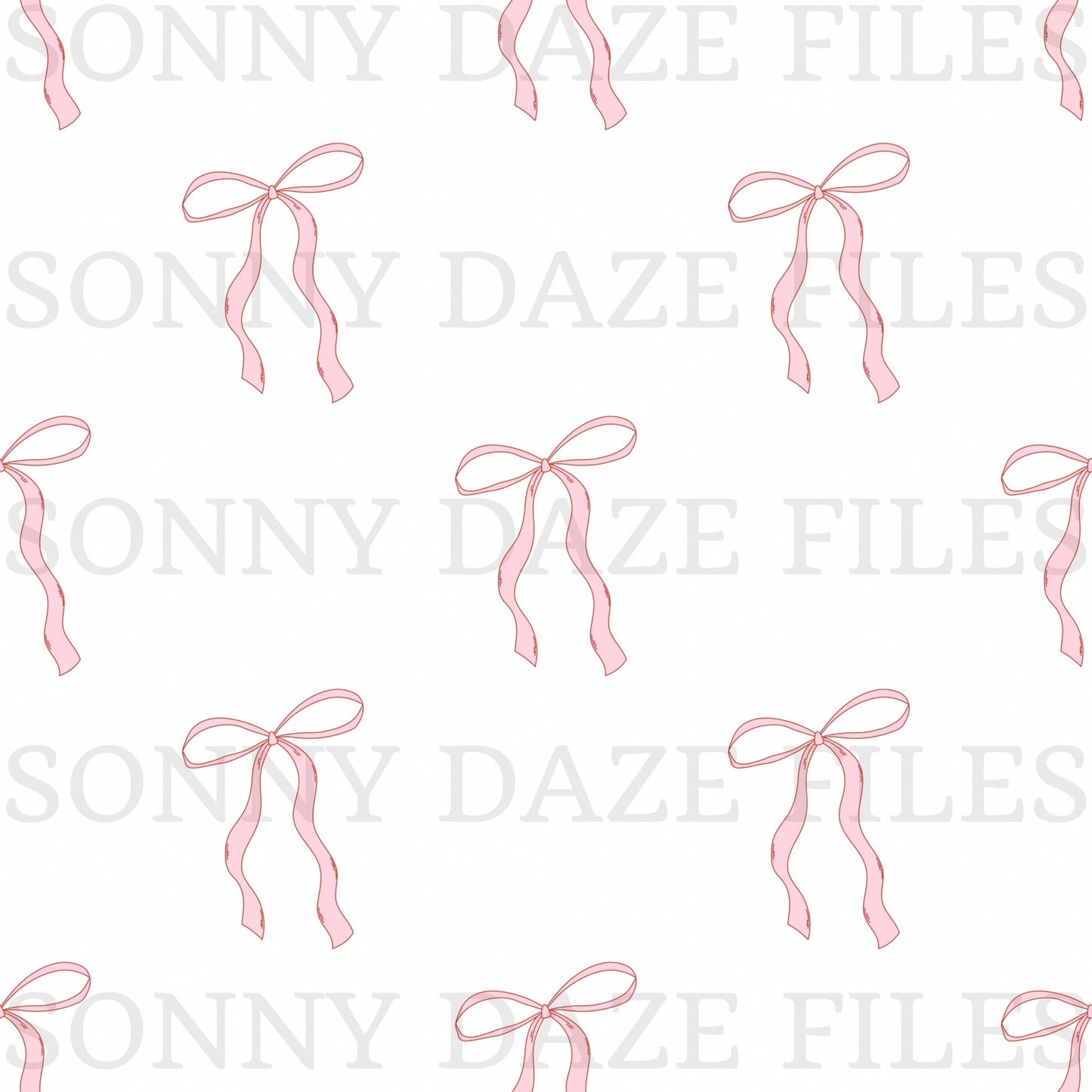 Pink bows