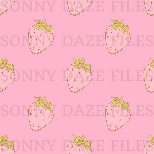 Pink Strawberries