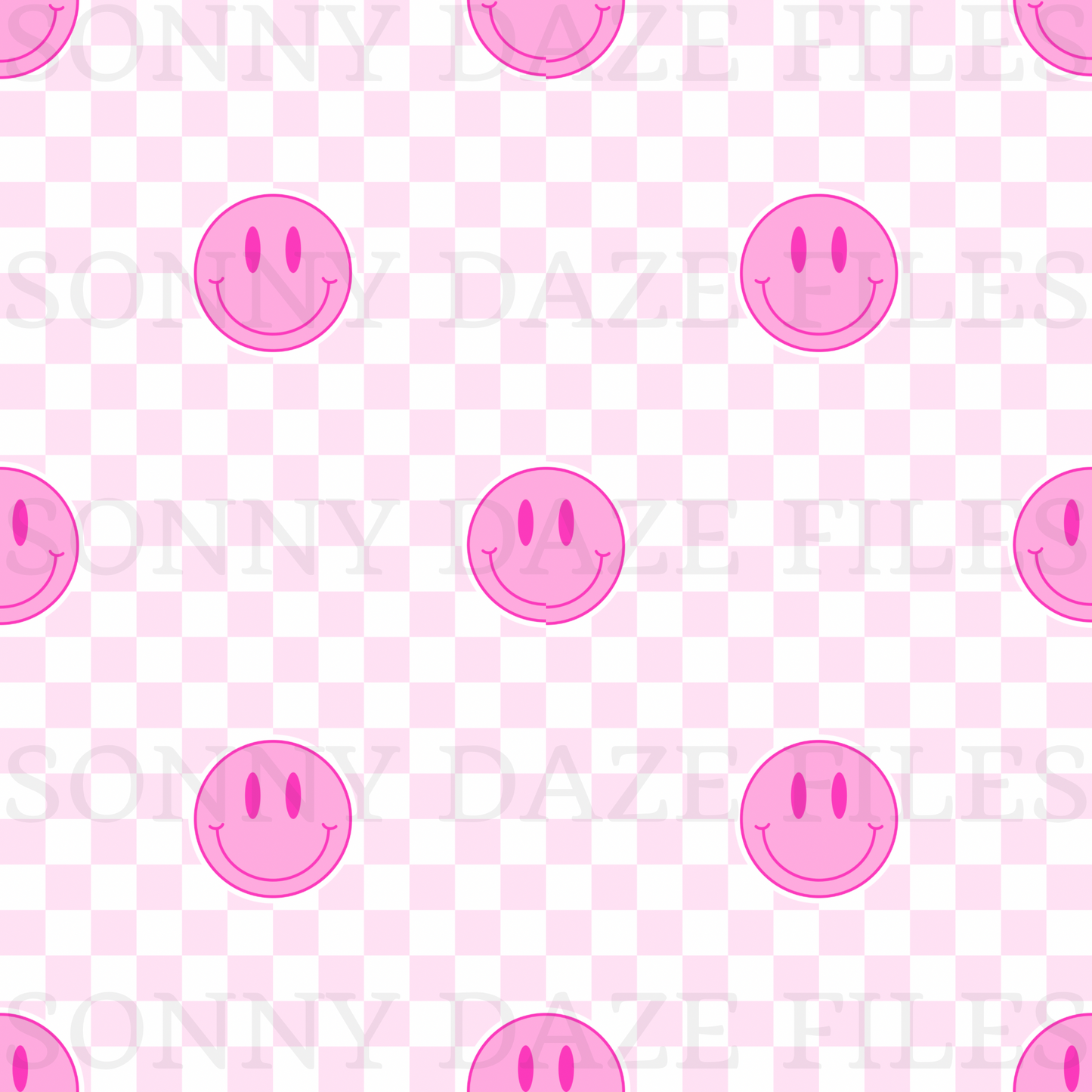 Pink smiley face