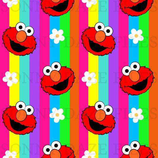 Red monster stripes