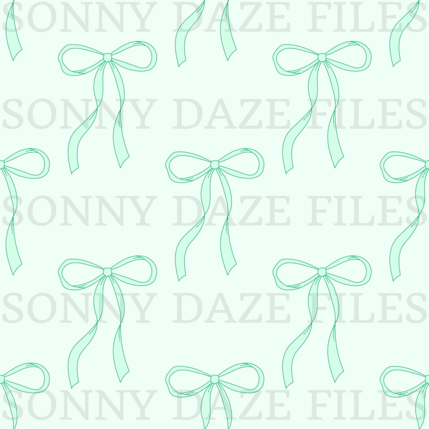 Green bows