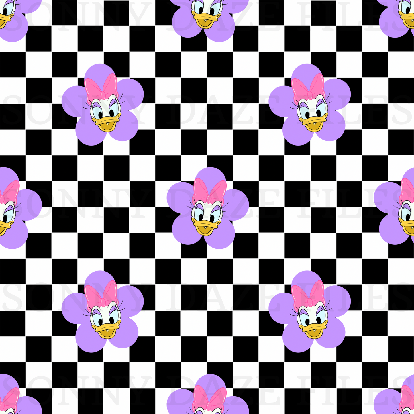 Girly duck flower