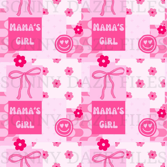 Mamas girl patchwork