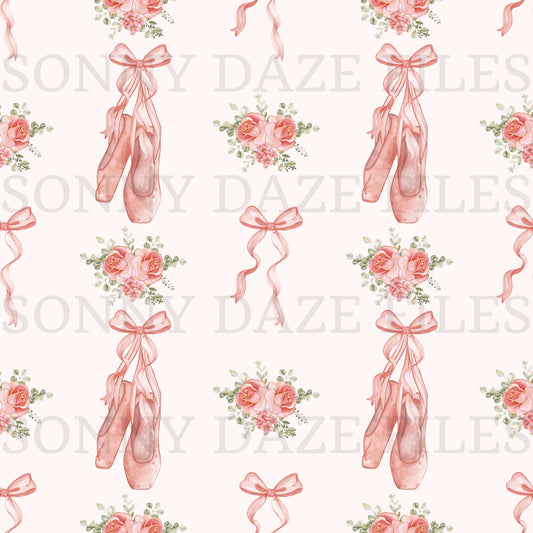 Coquette ballerina slippers
