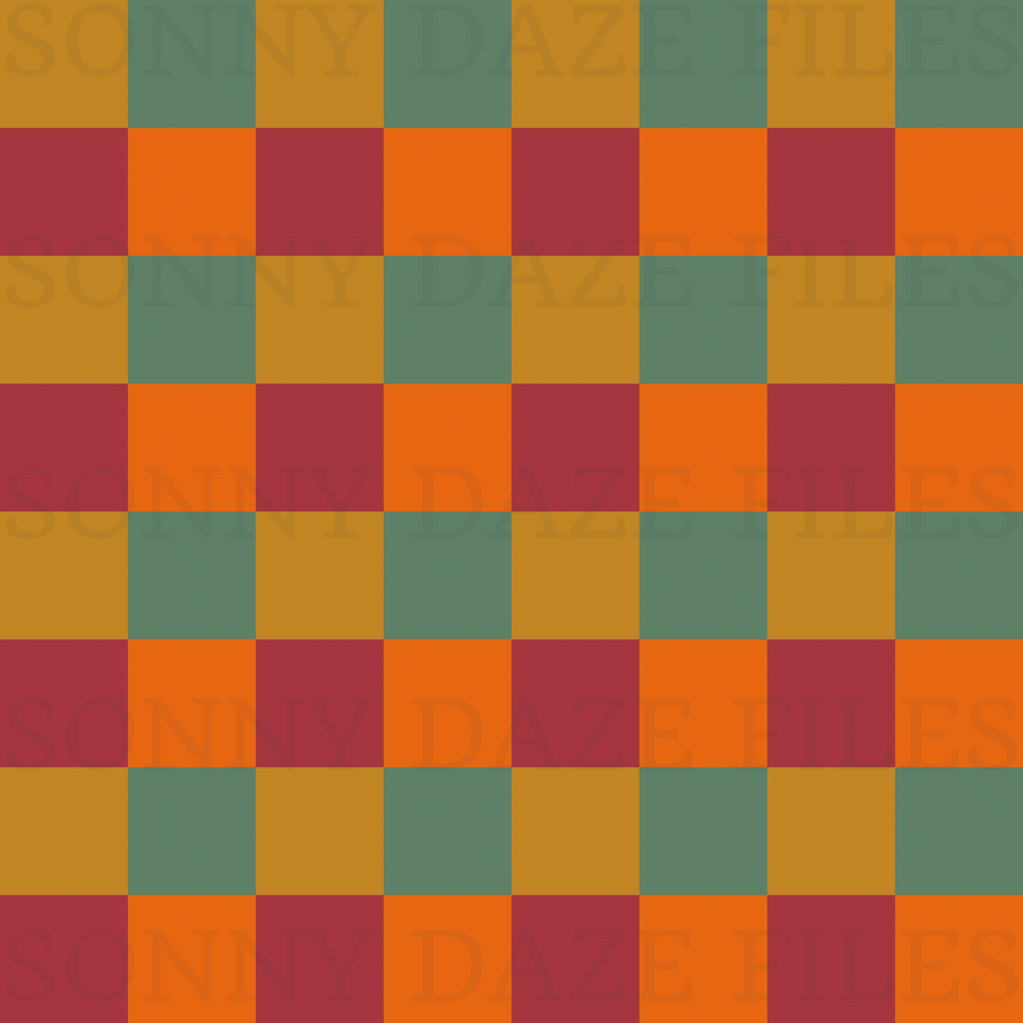 Autumn checkered