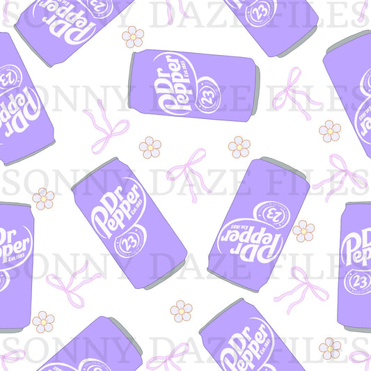 Coquette purple soda