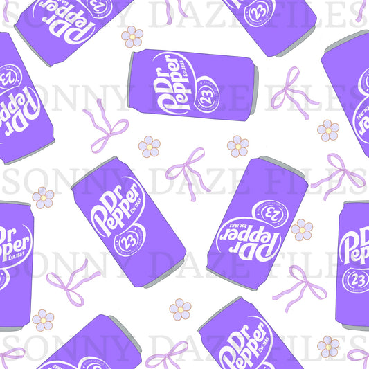 Coquette purple soda