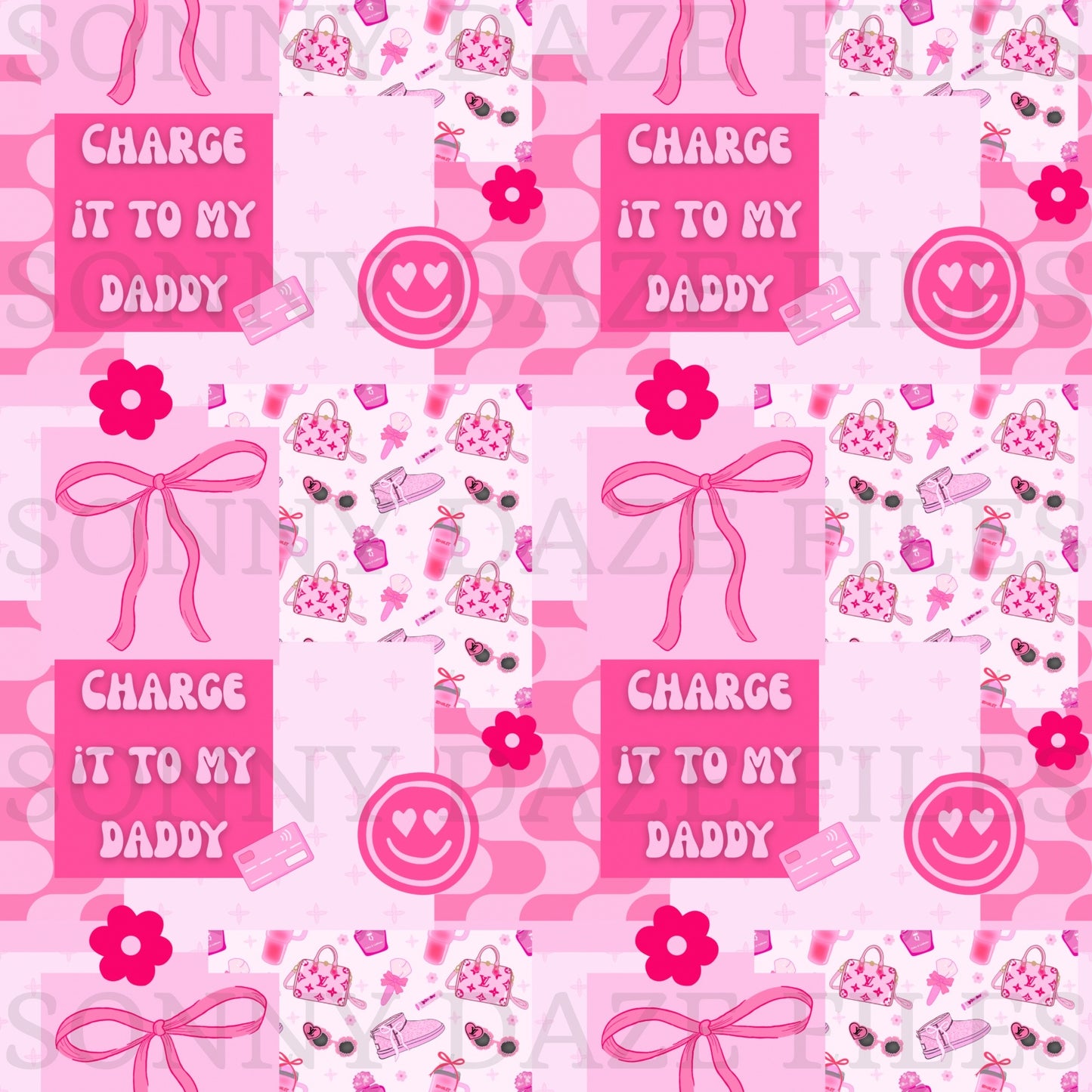 Charge it to my daddy patchwork