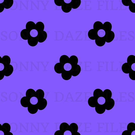 Flowers with stripes or checkers