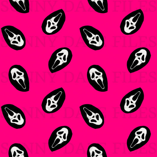 Pink Horror ghost and cords