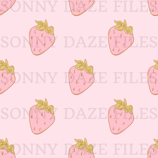 Pink Strawberries