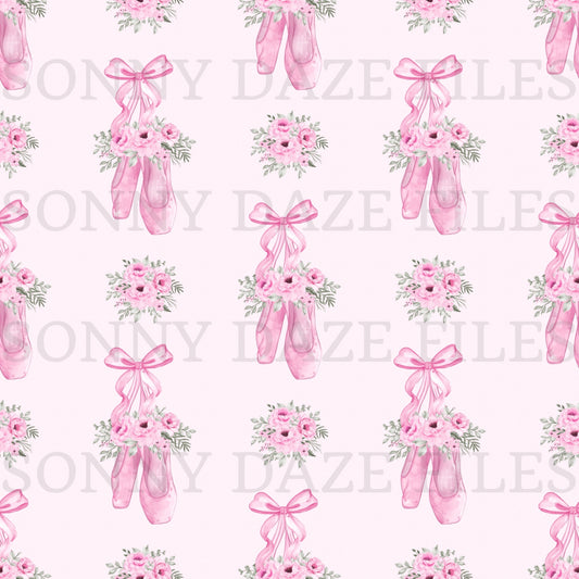 Coquette ballerina slippers