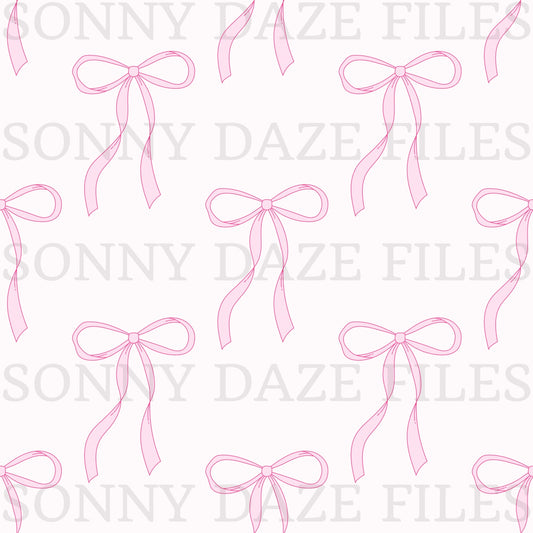 Pink bows