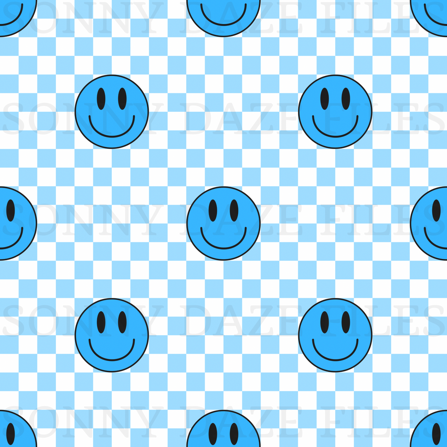 Blue smiley face