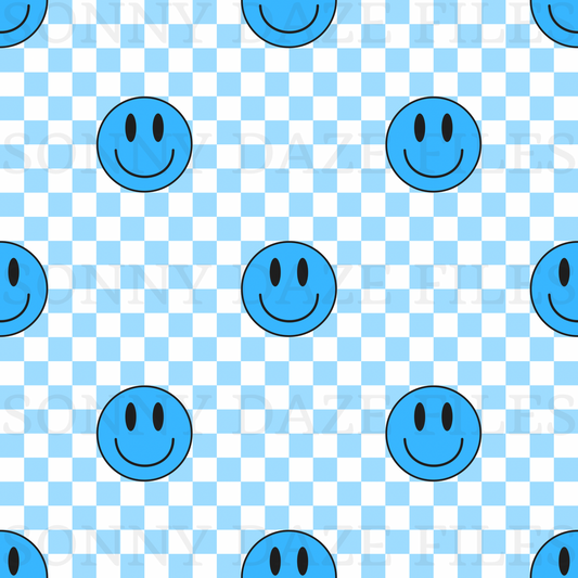 Blue smiley face