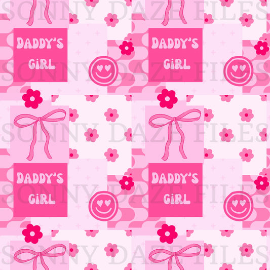 Daddys girl patchwork