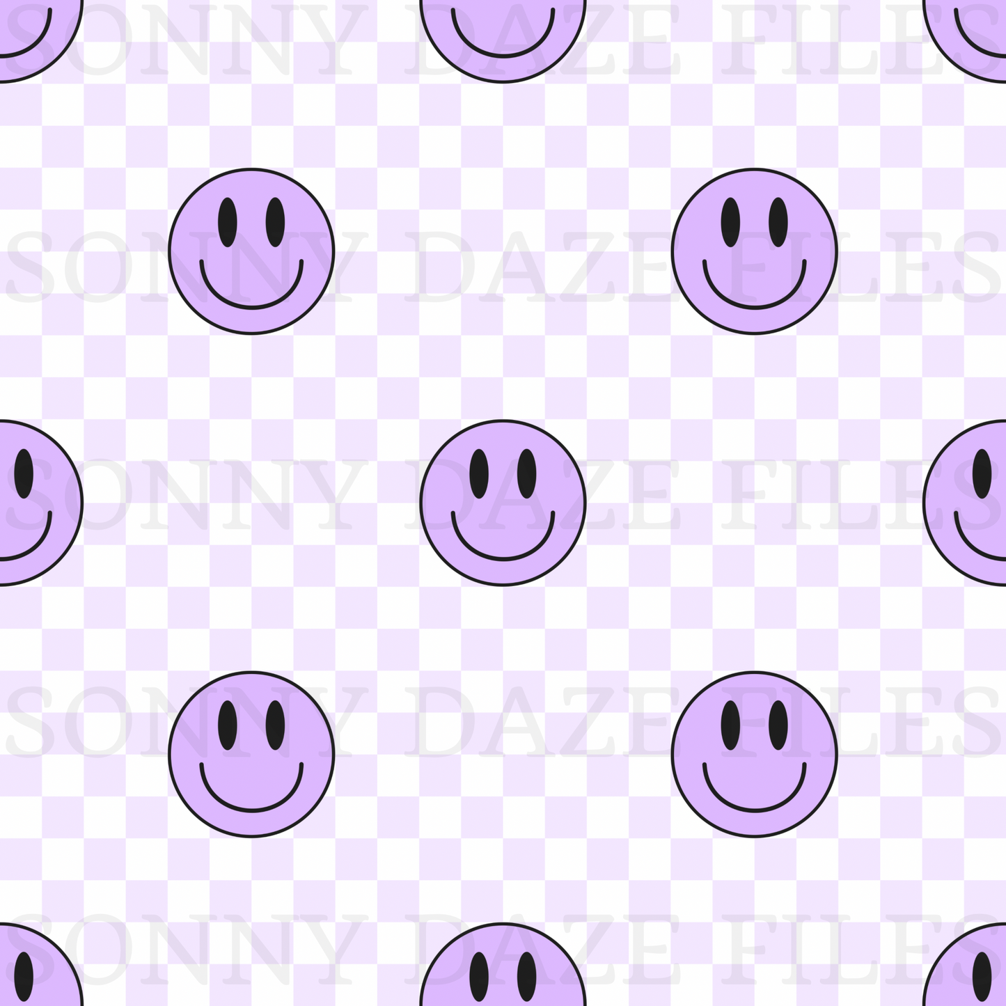 Purple smiley face