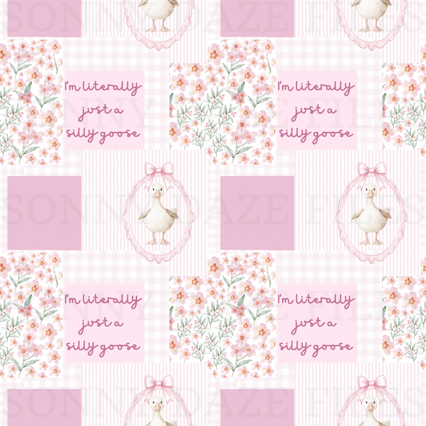 Goose patchwork