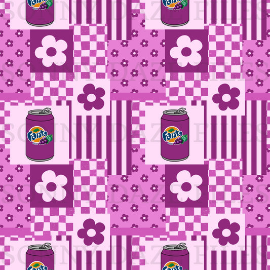 Grape soda patchwork