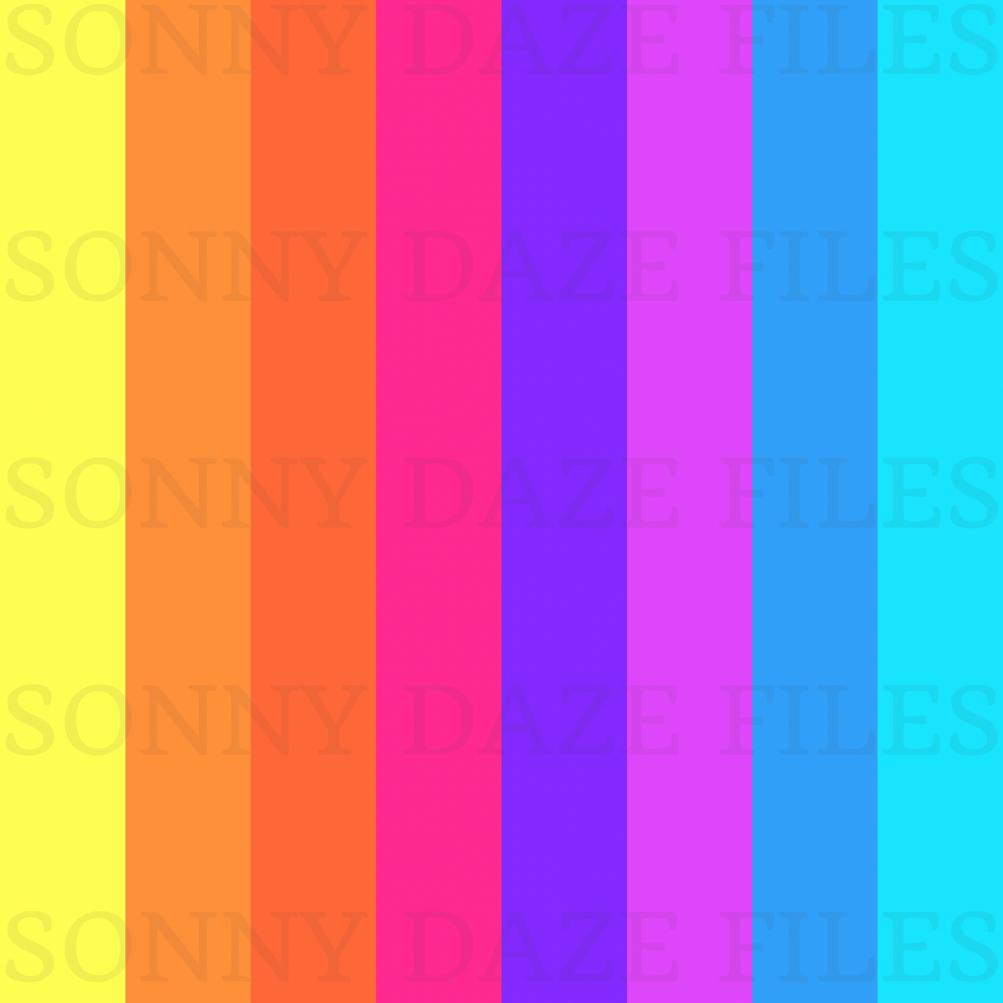Rainbow stripes