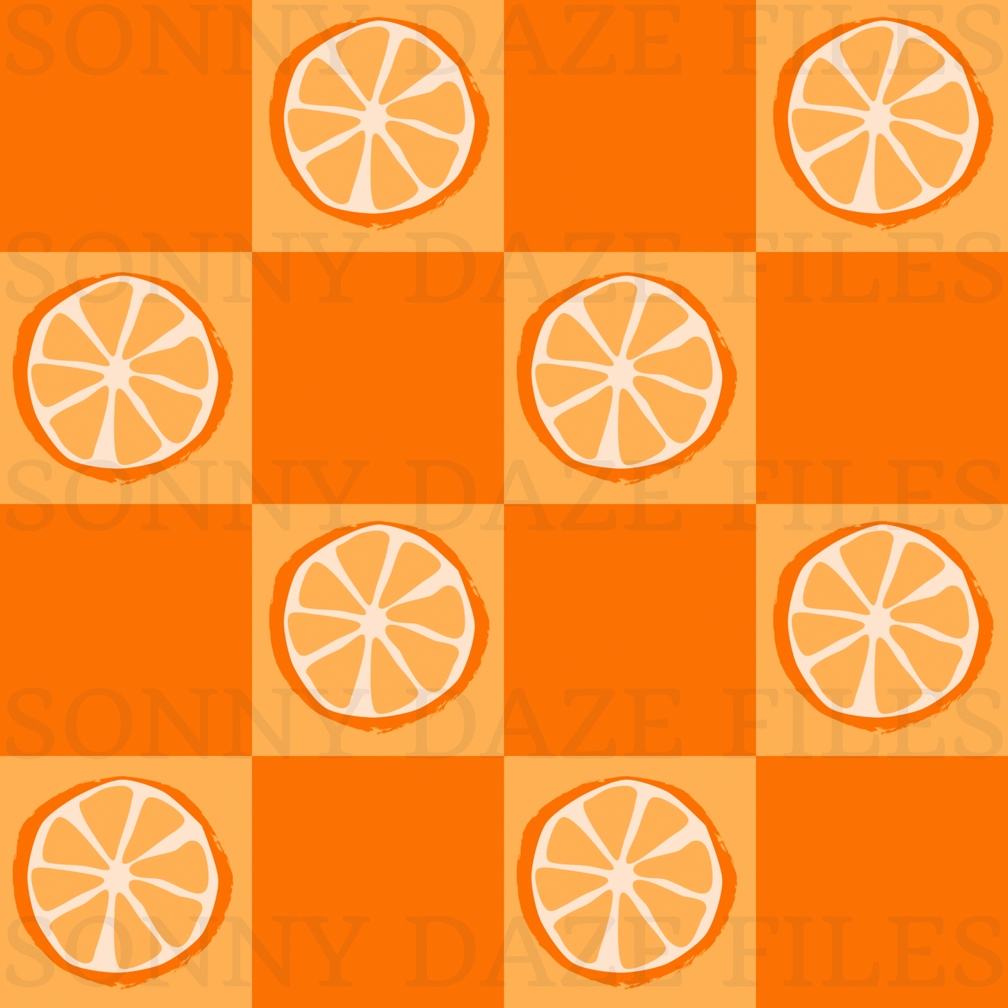 Flower oranges and cords