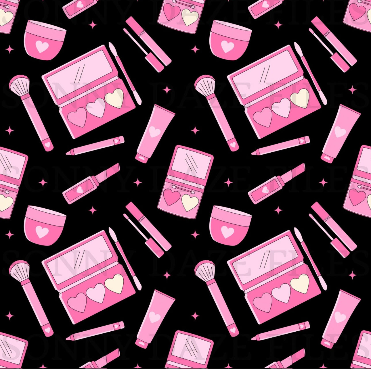 Pink make up
