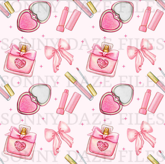 Coquette girly makeup