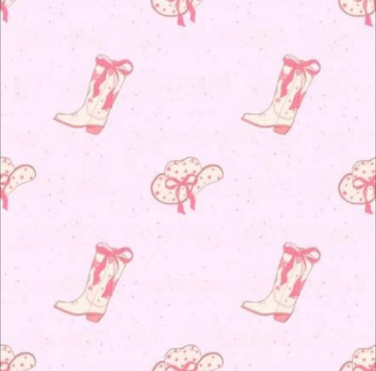 Coquette Cowgirl boots and hat