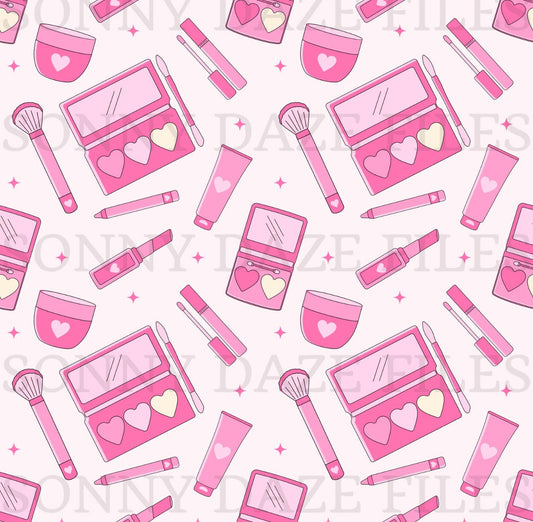 Pink make up
