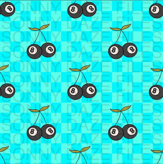 Yin yang checkered cherries BUNDLE