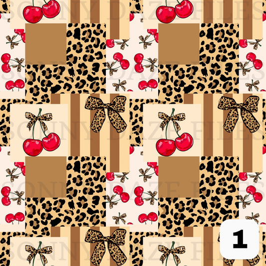 Leopard patchwork