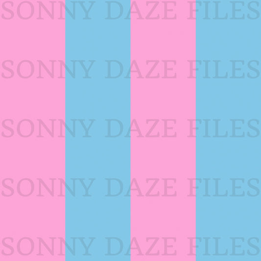 Pink and blue stripes