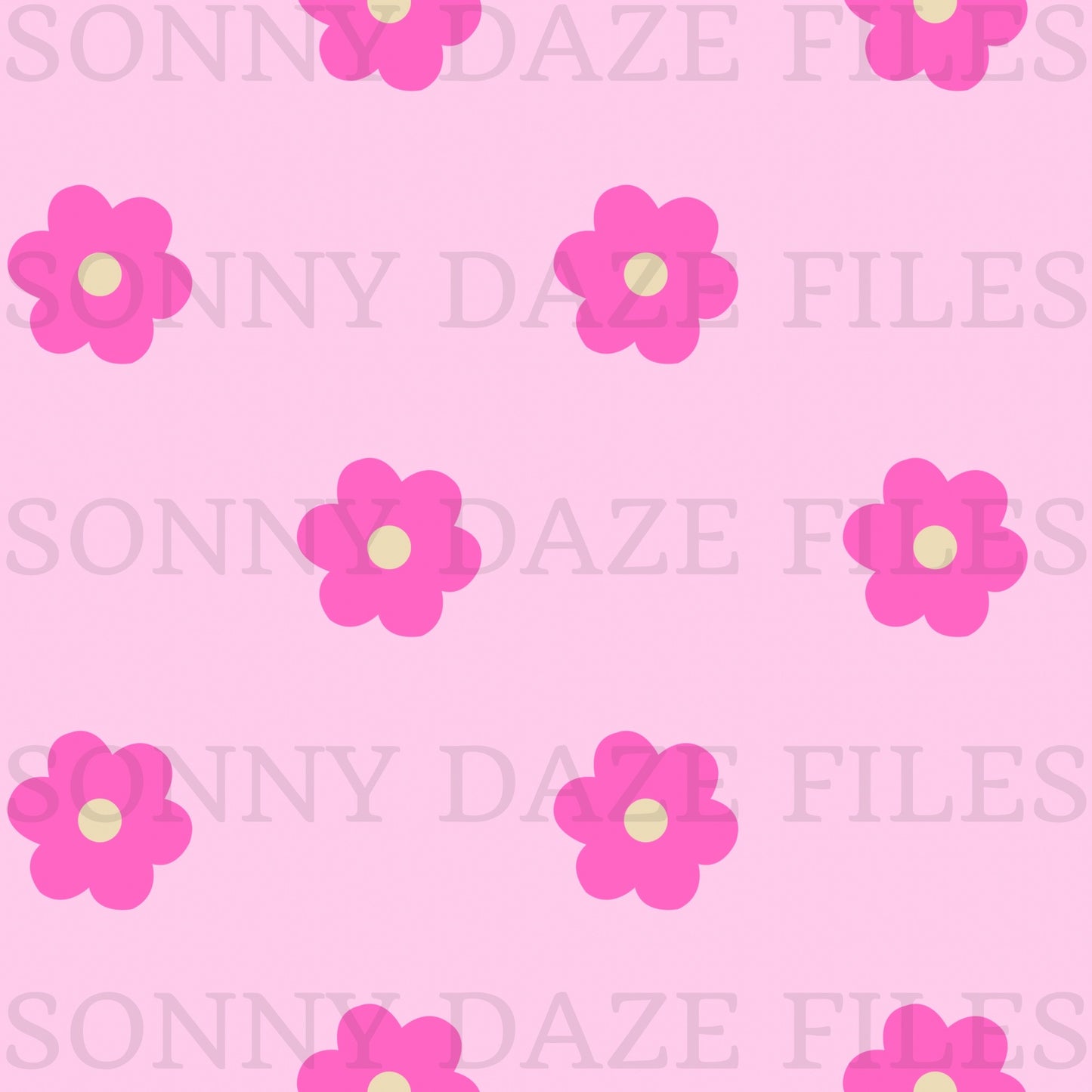 Pink Flowers and coords