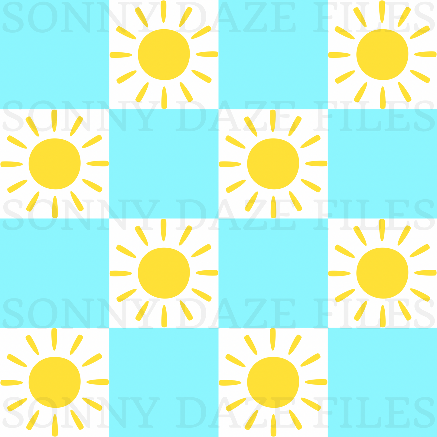 Checkered sun
