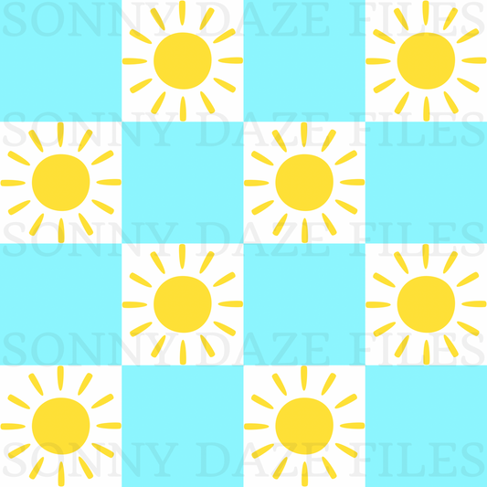 Checkered sun