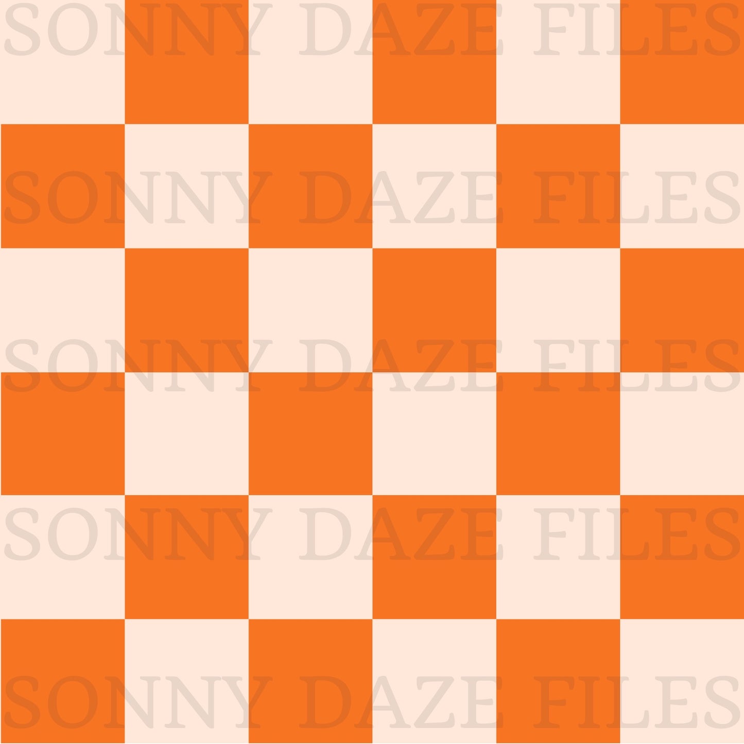 Orange flowers and coords