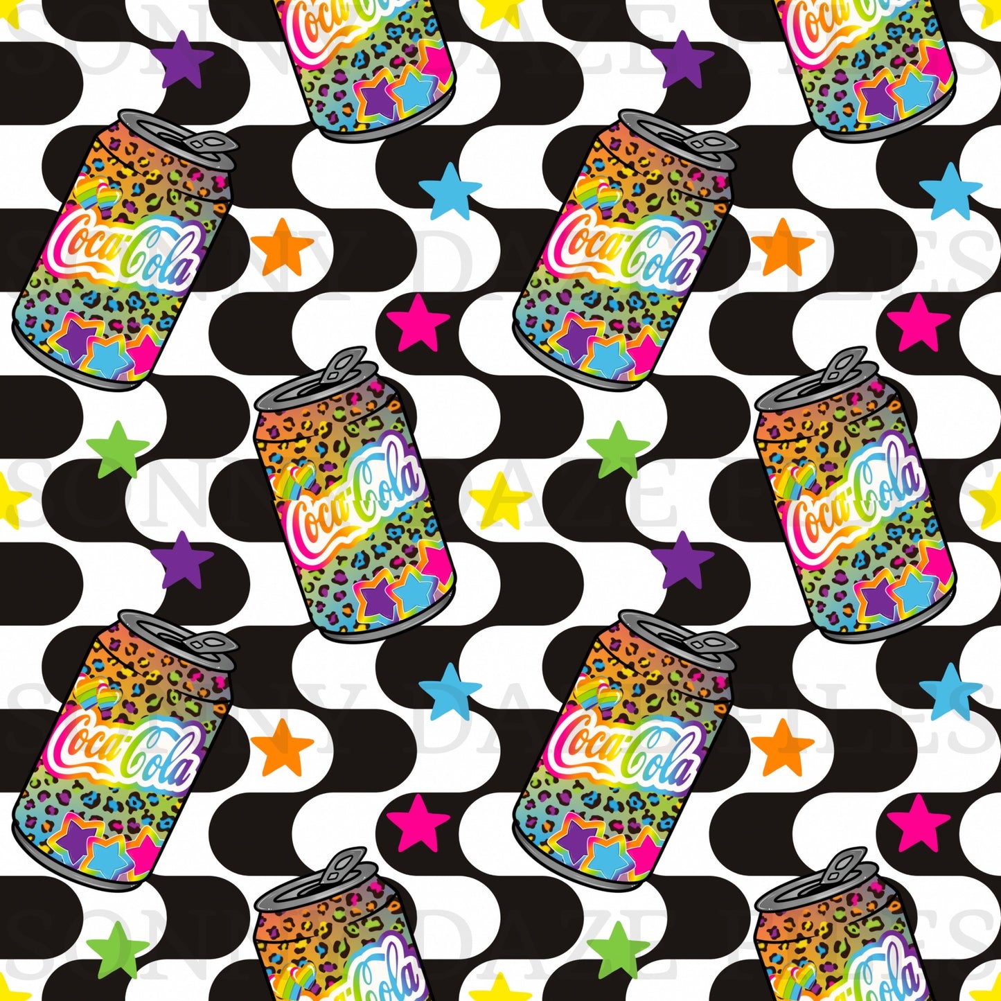 Retro LF soda can