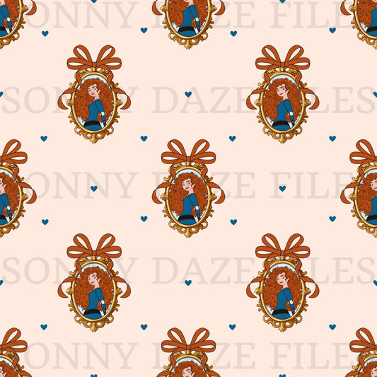 Princess coquette portrait
