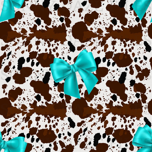 Turqouise western bows