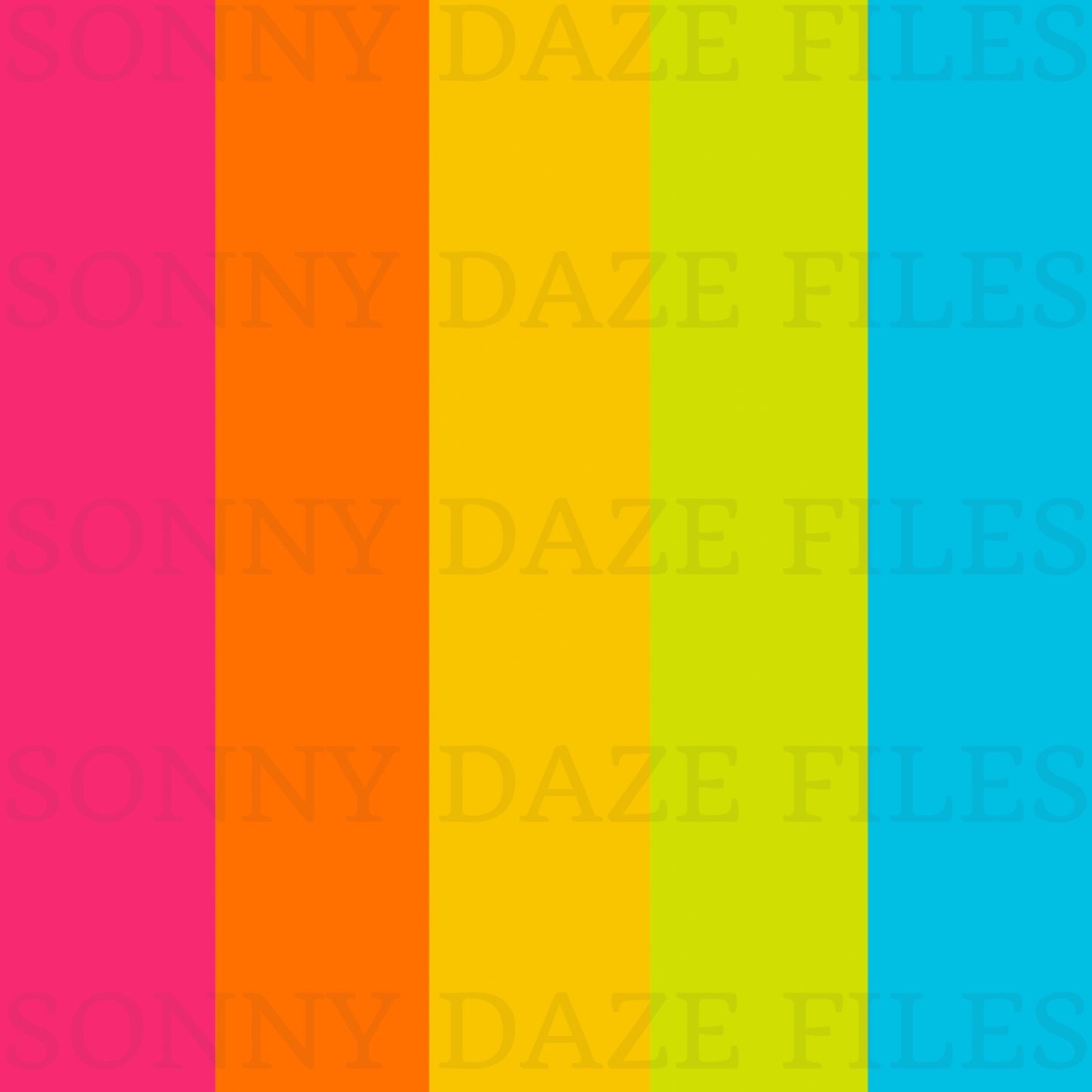 Rainbow stripes