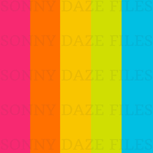 Rainbow stripes