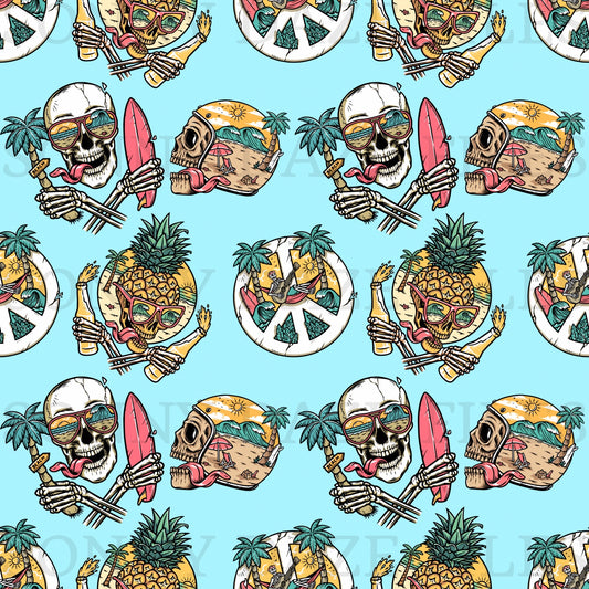 Surfer skull