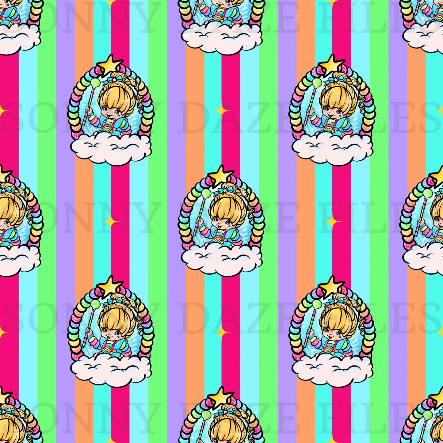 Rainbow girl