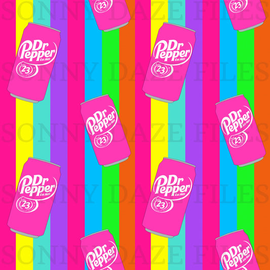 Pink soda