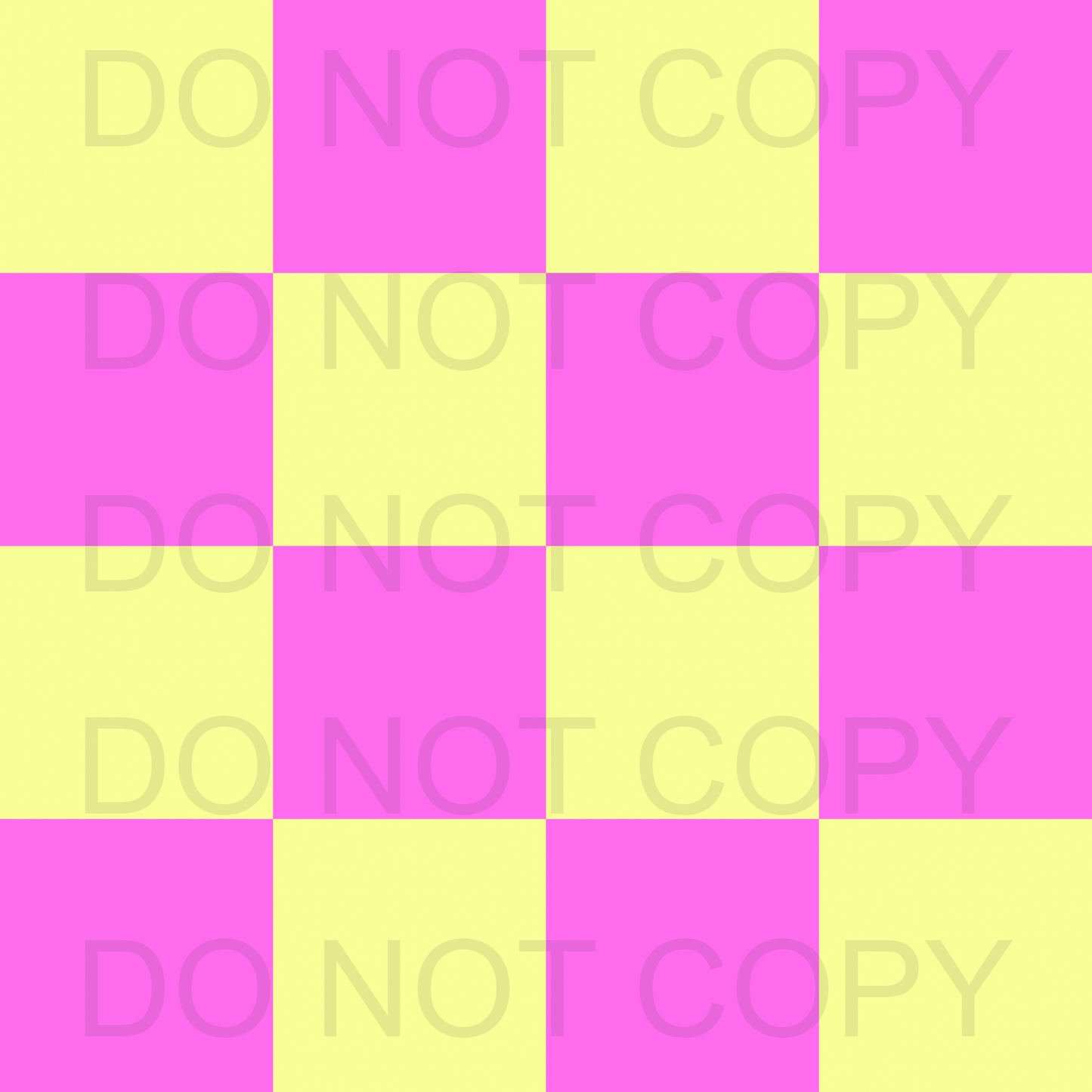 Flower checkered
