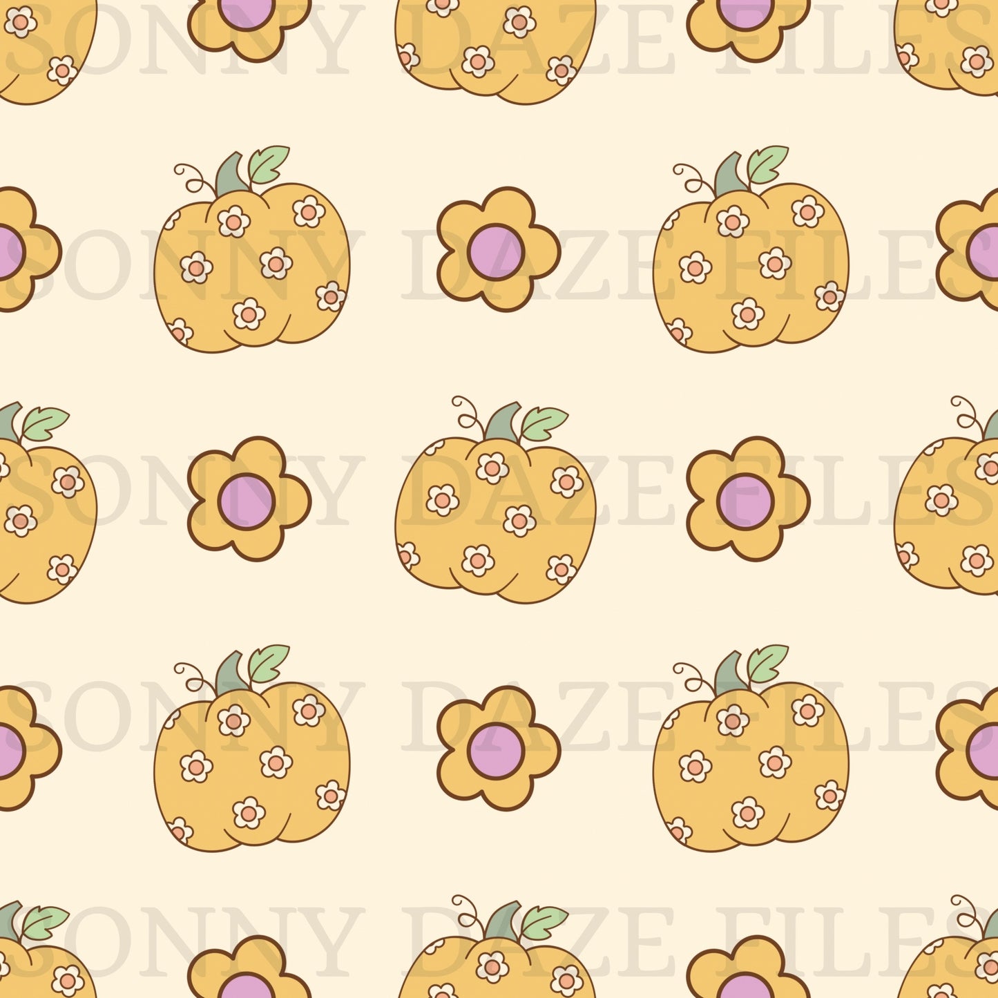 Flower pumkins