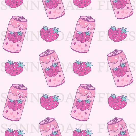 Strawberry soda
