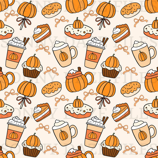 Pumpkin everything with bows