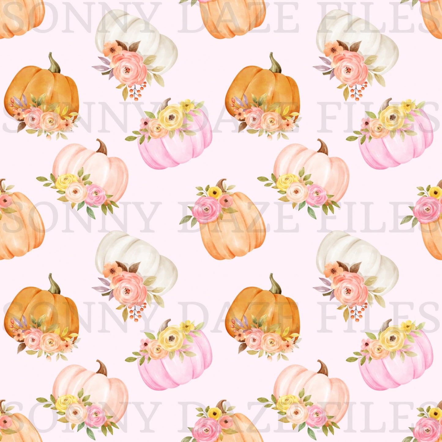 Watercolor Pumpkins