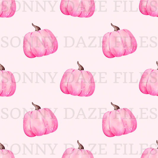 Pink pumpkins